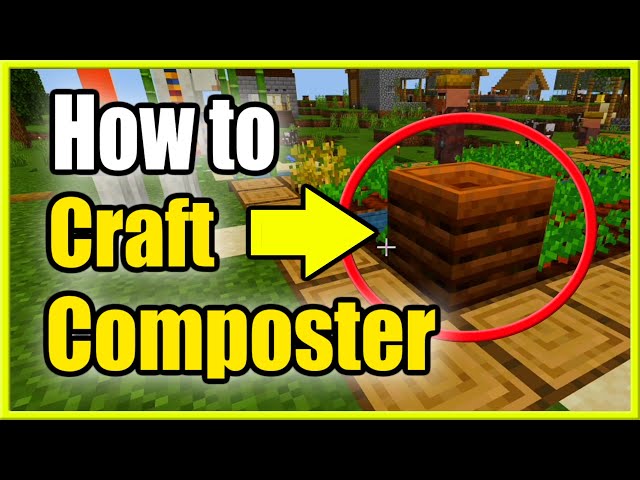 How to make Compost box in Minecraft