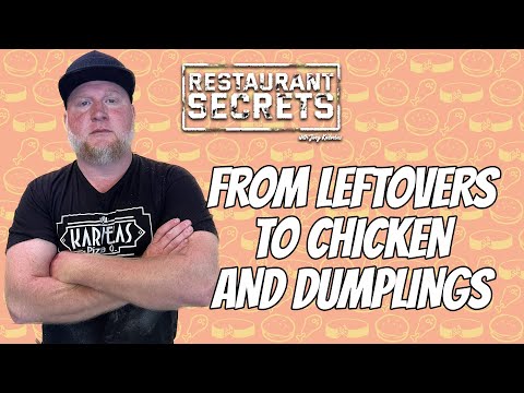 Chicken and Dumplings from Leftover Cheesy Bread | Restaurant Secrets
with Joey Karvelas