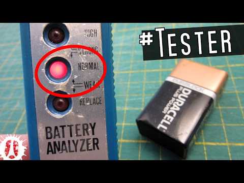 HOW DOES IT DO IT? Looking Inside A Vintage Battery Tester! #electronics