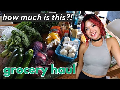 VEGAN GROCERY HAUL 2024... Is Budget Friendly Even Possible Now"! #veganuary