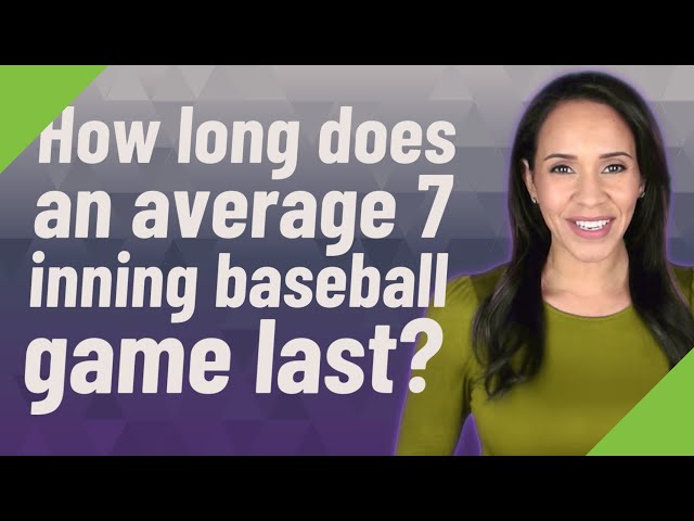 How Long Are Baseball Innings, and Why Do They Matter?
