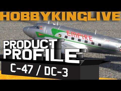 Product Profile - Hobbyking 1600mm C-47 / DC-3 - UCkNMDHVq-_6aJEh2uRBbRmw