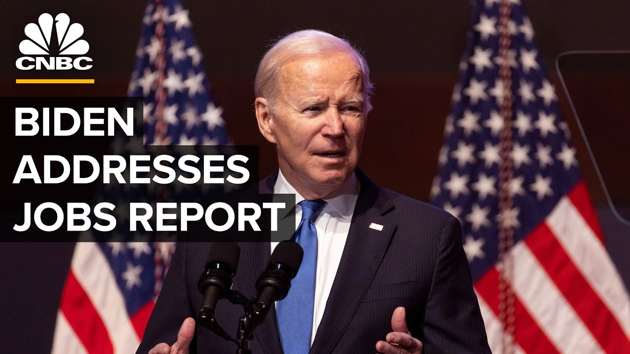 LIVE: President Biden delivers remarks on the January jobs report — 02/03/23