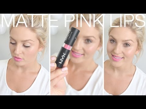 Getting Ready! ♡ Dewy Skin, Matte Hot Pink Lips! - UCMpOz2KEfkSdd5JeIJh_fxw