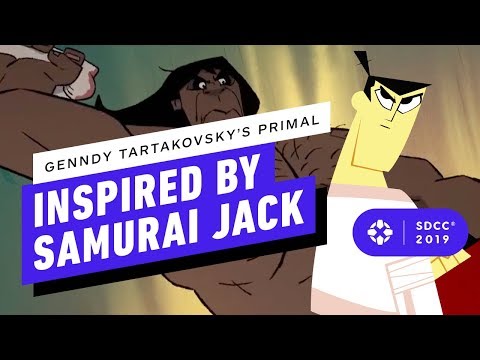 How Samurai Jack and Clone Wars Inspired Genndy Tartakovsky’s New Show Primal - Comic Con 2019 - UCKy1dAqELo0zrOtPkf0eTMw