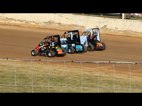 Kihikihi Speedway - Kiwi Kidz Quarter Midgets - 7/5/22 - dirt track racing video image
