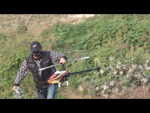 KDS 550E Helicopter Battery Fail Good Auto Landing - UCsFctXdFnbeoKpLefdEloEQ