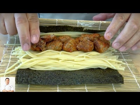 Will It Sushi? | Spaghetti and Meatballs Sushi Roll - UCbULqc7U1mCHiVSCIkwEpxw