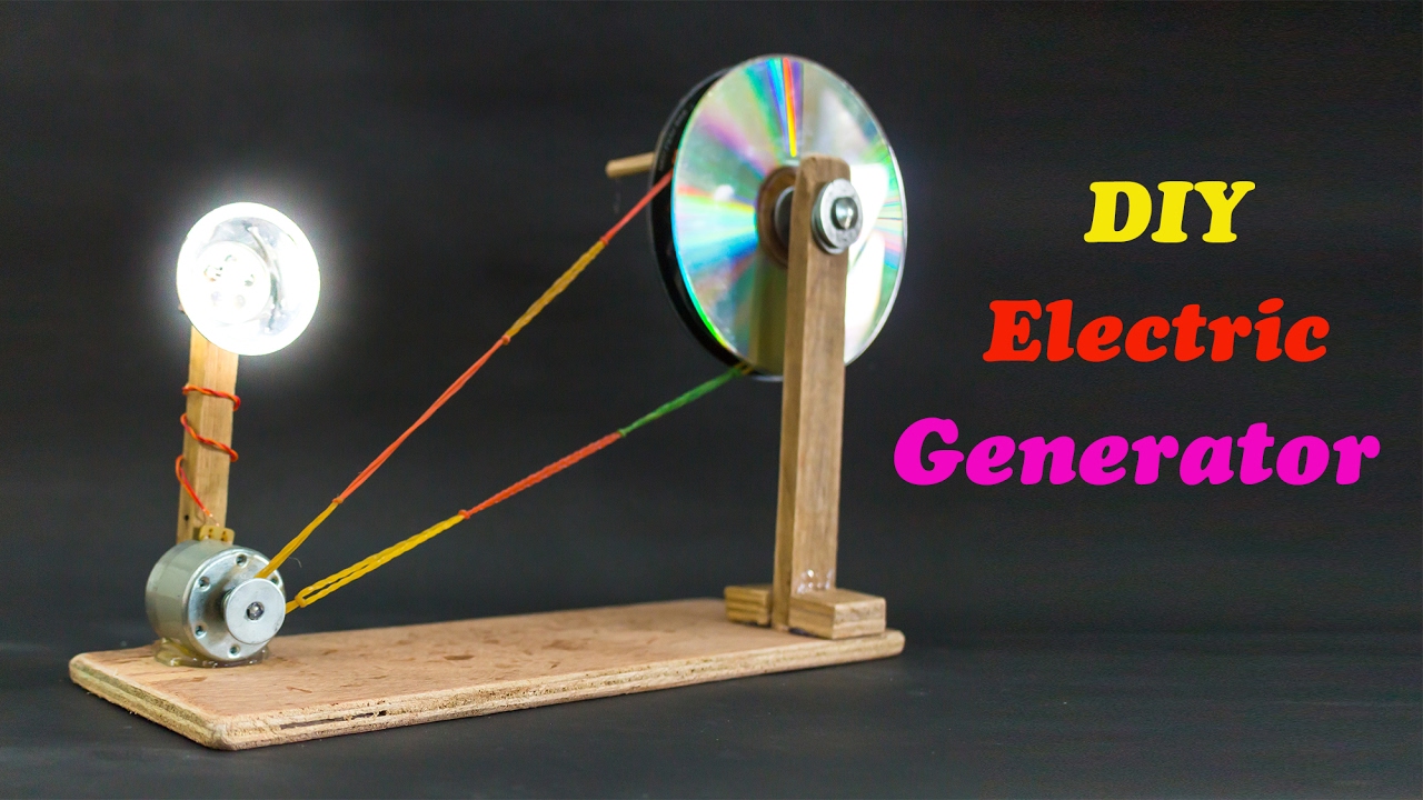 School Science Projects Electric Generator Racer lt