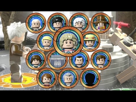 LEGO Dimensions - A Look at All 13 Doctors and TARDIS Interiors (Doctor Who Level Pack) - UCg_j7kndWLFZEg4yCqUWPCA