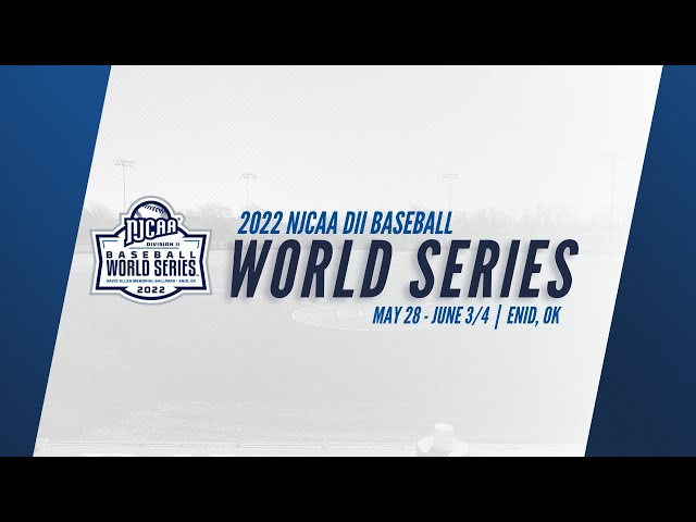 NJCAA Division 2 Baseball World Series Is Coming Up!