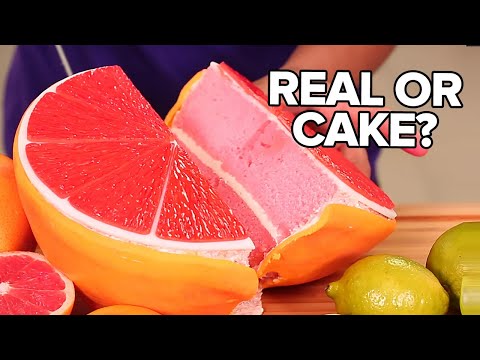 4 Citrus Fruits CAKES!! | How To Cake It - UCvM1hVcRJmVWDtATYarC0KA