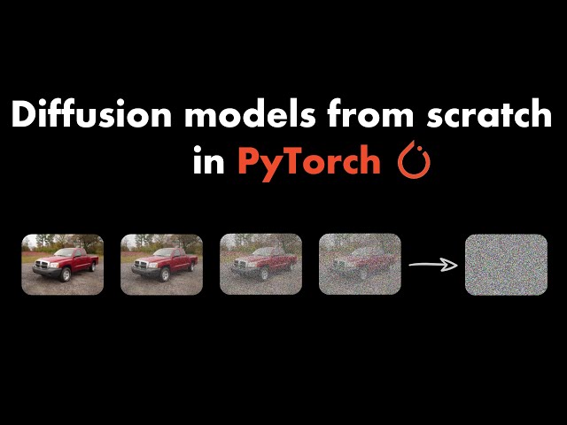 The Diffusion Model in Pytorch