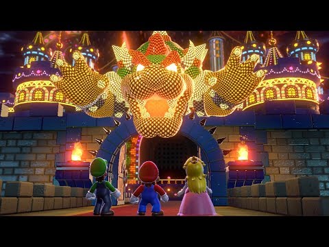 Super Mario 3D World - All Final Castles (3 Player) - UC-2wnBgTMRwgwkAkHq4V2rg