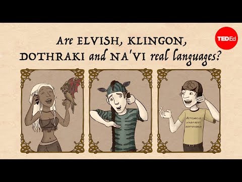 Are Elvish, Klingon, Dothraki and Na'vi real languages? - John McWhorter - UCsooa4yRKGN_zEE8iknghZA