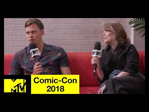 Bill Skarsgård and Sissy Spacek on 'Castle Rock', Stephen King, & More | Comic-Con 2018 | MTV - UCxAICW_LdkfFYwTqTHHE0vg