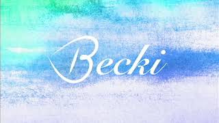Becki - Entry 1: A New World