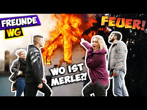 FEUERALARM IN DER FREUNDE WG! Merle wird vermisst... Freunde WG #110