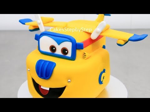 How To Make a SUPER WINGS Donnie Cake by Cakes StepbyStep - UCjA7GKp_yxbtw896DCpLHmQ