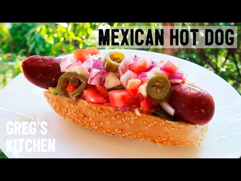 LOADED MEXICAN HOTDOG RECIPE - Greg's Kitchen - UCGXHiIMcPZ9IQNwmJOv12dQ