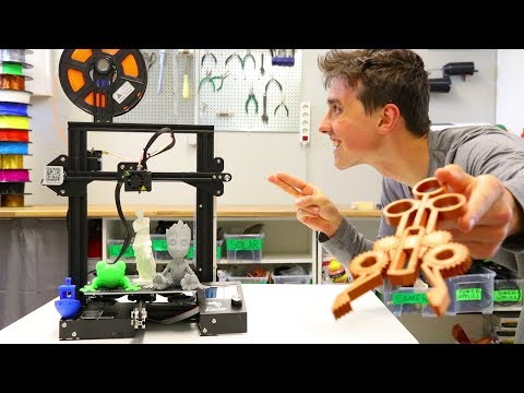 Creality Ender 3 Full Review - Best $200 3D Printer! - UC873OURVczg_utAk8dXx_Uw