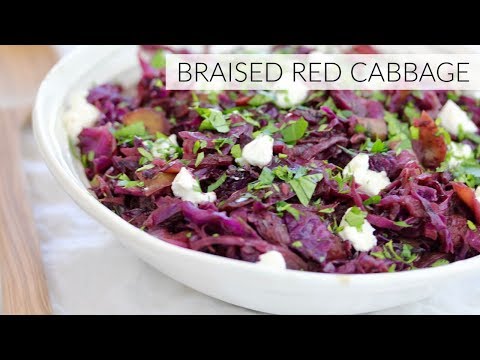 BRAISED RED CABBAGE | easy healthy side dish - UCj0V0aG4LcdHmdPJ7aTtSCQ