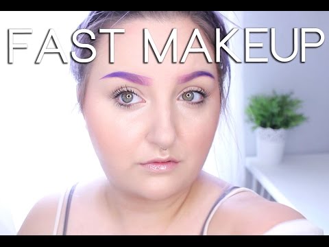 IN A HURRY | 5 Minute FAST, Simple & Stunning Makeup | RawBeautyKristi - UCOtoxvHLKrIlWbt4MRBWfbQ