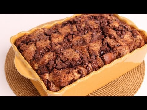 Chocolate Bread Pudding Recipe - Laura Vitale - Laura in the Kitchen Episode 337 - UCNbngWUqL2eqRw12yAwcICg