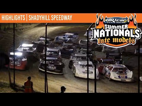 DIRTcar Summer Nationals Late Models at Shadyhill Speedway July 14, 2022 | HIGHLIGHTS - dirt track racing video image