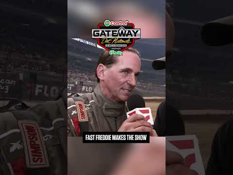 🥳 Fast Freddie Makes the Show #DirtInDecember | Castrol - dirt track racing video image