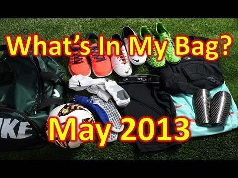 What's In My Soccer Bag? - May 2013 - UCUU3lMXc6iDrQw4eZen8COQ