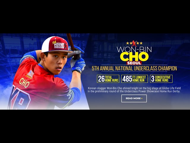 Won Bin Cho: America’s Next Baseball Superstar?