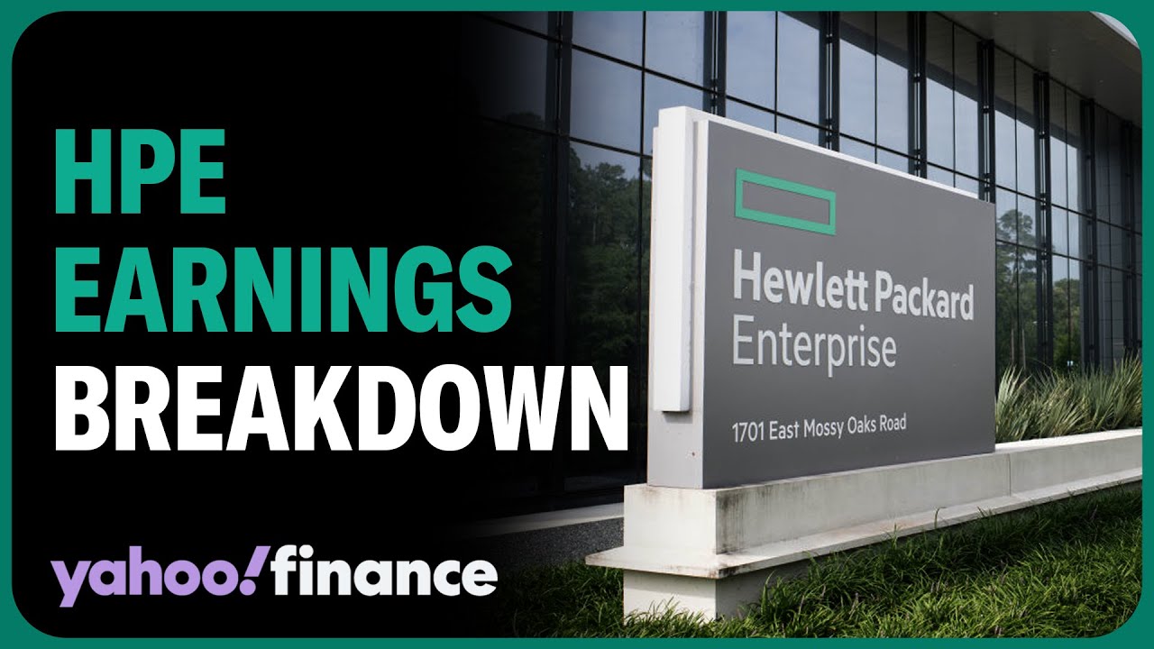 HPE stock drops on mixed earnings, guidance miss