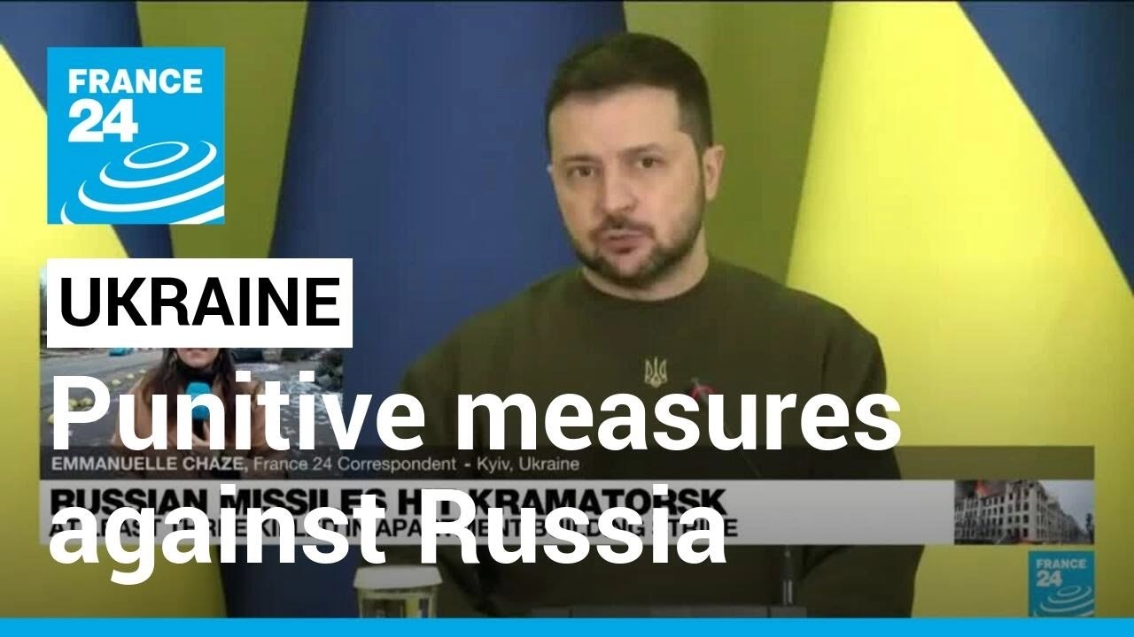 Zelensky asks EU to quickly impose new sanctions on Russia • FRANCE 24 English
