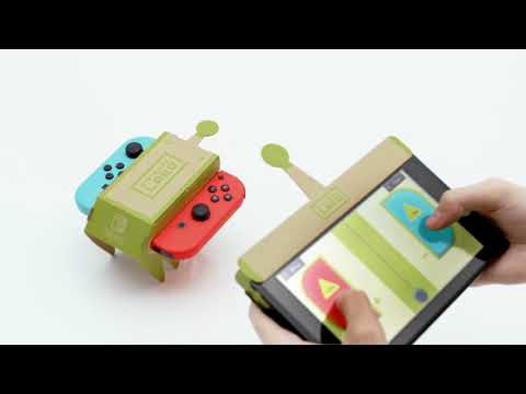 Nintendo Labo First Trailer - Cardboard Toy-Cons For Nintendo Switch - UCl3hyq3lvokEV5rrxGoE3OA