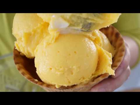 Receta de Helado de Yogurt con Mango casero - Helado de Yogurt - Comidas Saludables - UCbtJ9-FGxyT76V5ebEDNhgg