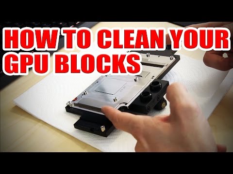 Inspecting the inside of my GPU blocks - How to clean GPU blocks - UCkWQ0gDrqOCarmUKmppD7GQ