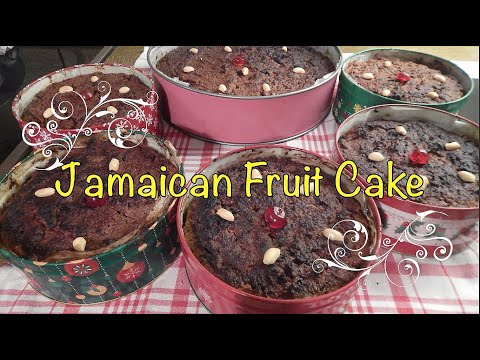 Grandma's EPIC Jamaican Fruit Cake