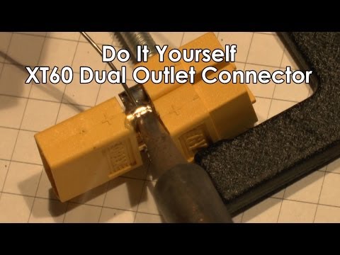 How to make an  XT60 Dual Outlet Connector - UCvrwZrKFfn3fxbkpiSIW4UQ