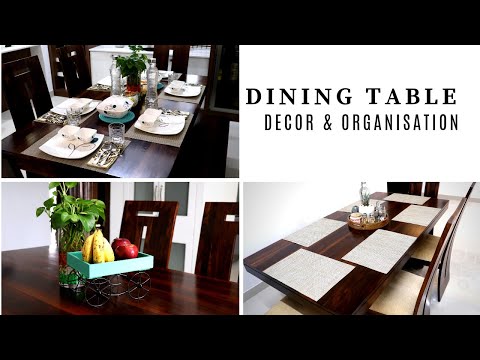 Dining Table Decor And Organization Ideas - Simplify Your Space - UC2GT4HiSvUipWNwcWUM7iJQ