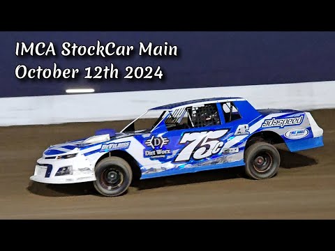 IMCA StockCar Main At Central Arizona Raceway 10-12-24 - dirt track racing video image
