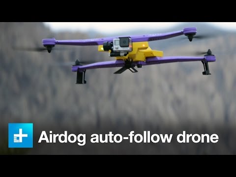 AirDog Extreme Sports Follow Drone - Hands On at CES 2016 - UC8wXC0ZCfGt3HaVLy_fdTQw