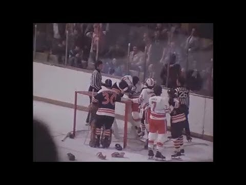 WHA Hockey violence debate video clip