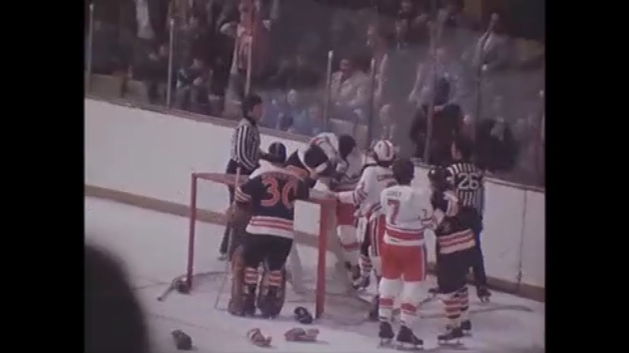 WHA Hockey violence debate video clip