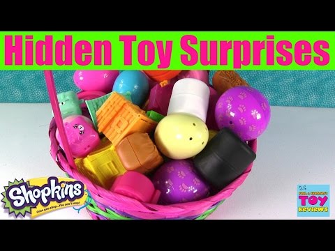 Giant Basket Of Surprise Eggs Opening | Shopkins Squinkies Disney Fashems My Little Pony | PSToyRevi - UCZdJCx_zEqvOI7RFG-mWmuw