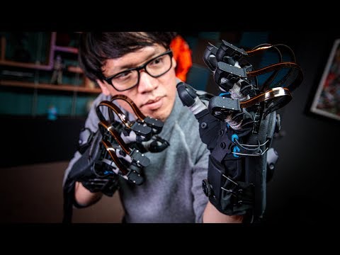 Hands-On with HaptX VR Haptic Gloves! - UCiDJtJKMICpb9B1qf7qjEOA