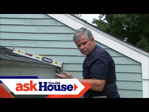 How to Install a Rain Gutter | Ask This Old House - UCUtWNBWbFL9We-cdXkiAuJA