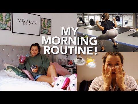 MY 2018 MORNING ROUTINE - A Typical Day! | Rachel Leary - UC-Um2u0Agv8Q-OhjO6FZk1g