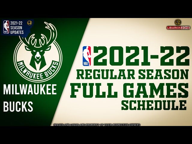Check Out the NBA Bucks Schedule