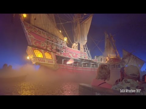 [4K] Pirates of the Caribbean Full Ride (Excellent Low Light) Disneyland 2015 - UCbDGvfJHf0r_WjS9voB8POA